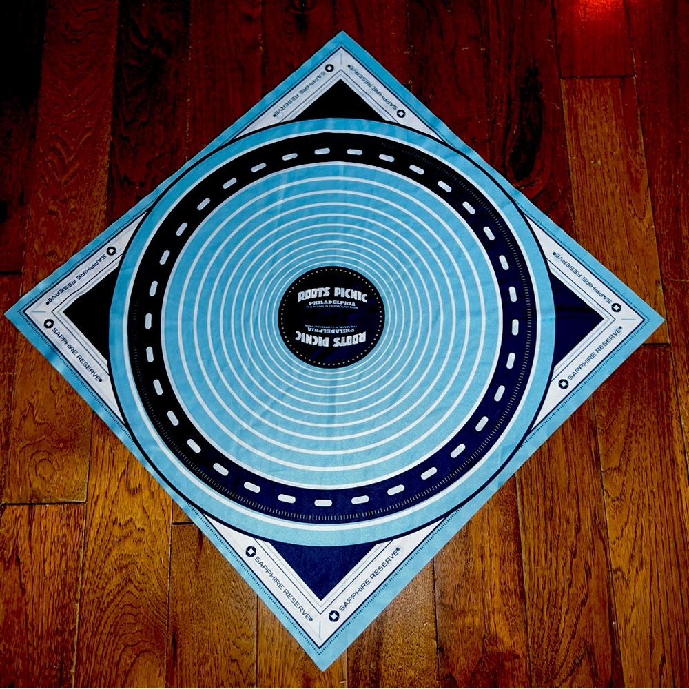 Chase Sapphire Roots Picnic Handkerchief